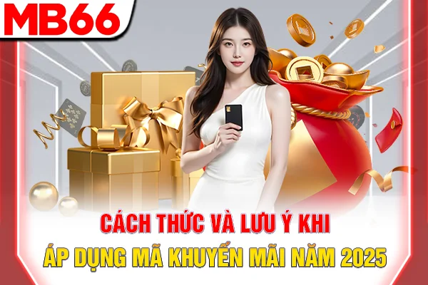 Cách thức và lưu ý khi áp dụng mã khuyến mãi năm 2025